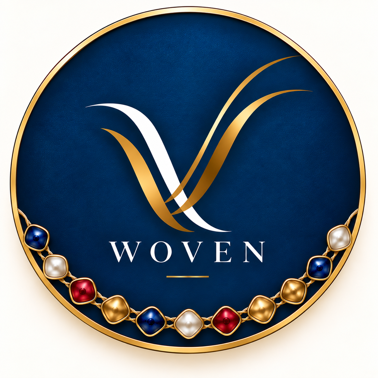 Woven logo